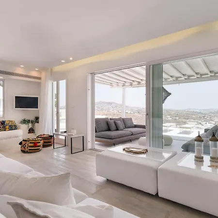 Psarou Above Nammos Psarou Mykonos Villa *