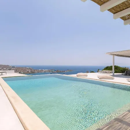 Exclusive Above Nammos Mystique Overlooking Famous Nammos Bar-restaurant Infinity Pool Outdoor Bar And Bbq Mykonos Psarou (Mykonos)